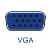 Akyga AK-AV-01 VGA kabelis D-Sub 15 kontaktų kištukas–kištukas, 1,8 m, juodas, su feritiniu filtru