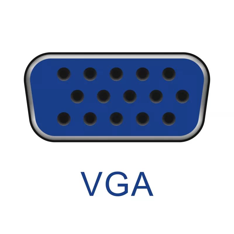 Akyga AK-AV-01 VGA kabelis D-Sub 15 kontaktų kištukas–kištukas, 1,8 m, juodas, su feritiniu filtru