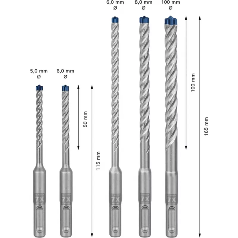 Grąžtas Bosch 2608900197, HSS metalo grąžtas, 3 mm skersmens