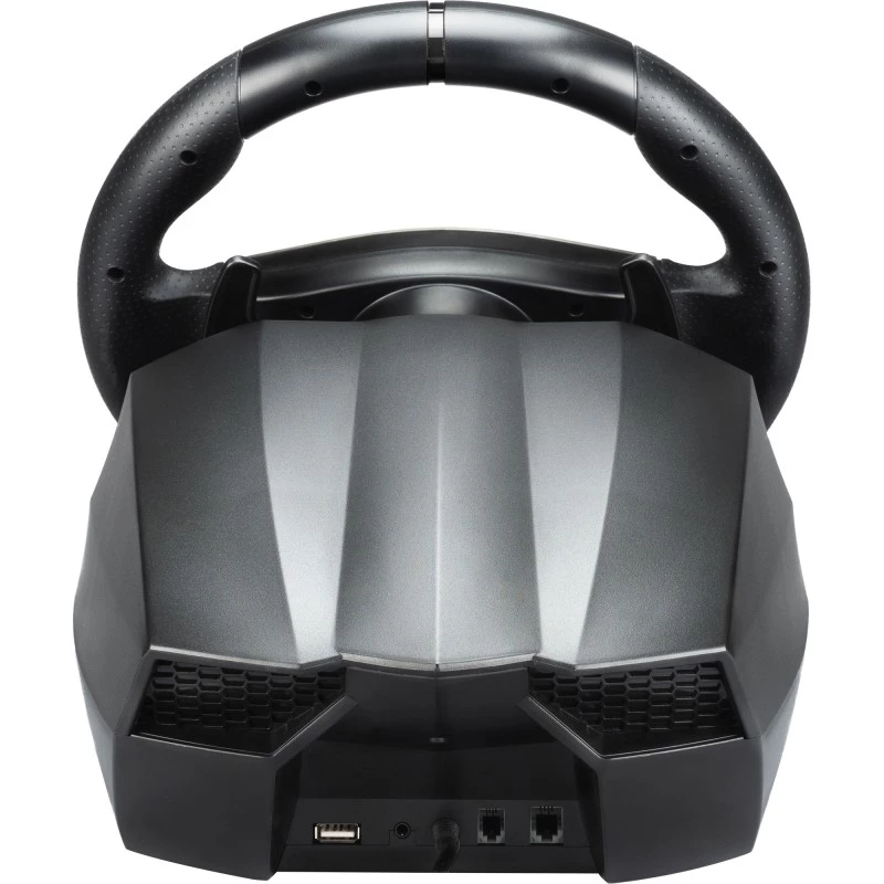 Vairas su pedalais Subsonic GS850-X Juodas 270° sukimosi kampas USB