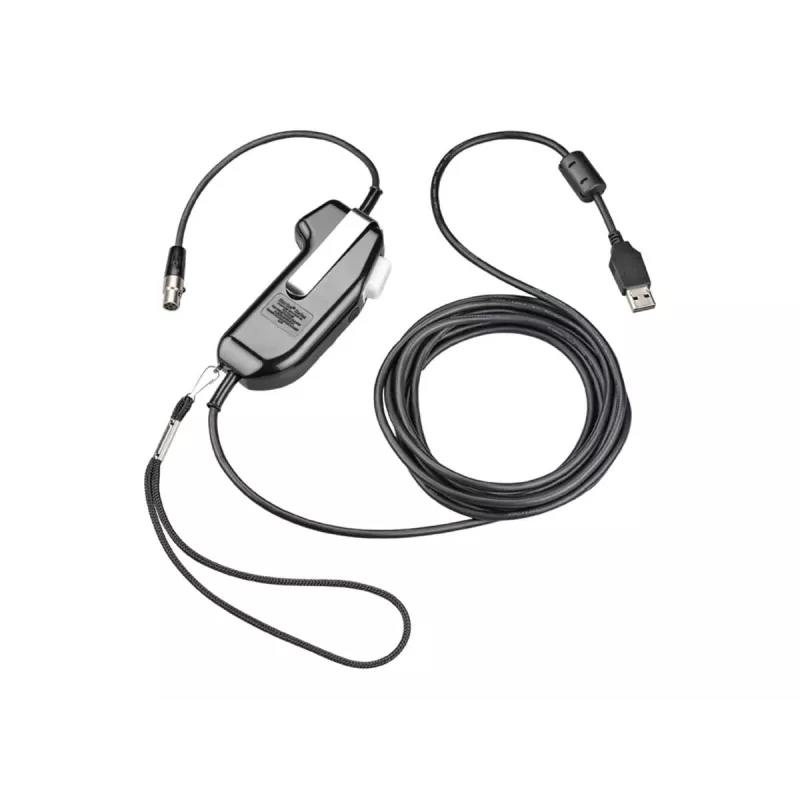 HP Poly SHS 2355-11 USB-PTT Monofoninė ausinė be nuosekliojo prievado TAA