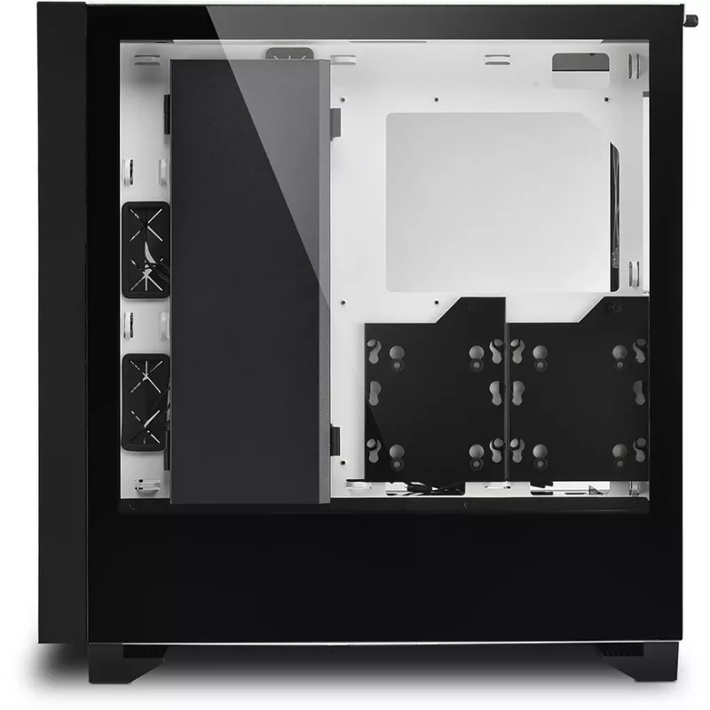 Korpusas Sharkoon ELITE SHARK CA300H - Bokštinis - Baltas - ATX / EATX / micro ATX / Mini-ITX - Metalinis - Grūdintas stiklas - Žaidimams