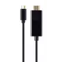 Vaizdo kabelio adapteris Gembird A-CM-HDMIM-01
