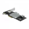 Vidinė Ethernet kortelė DeLOCK GE10P-PCIE4XG301