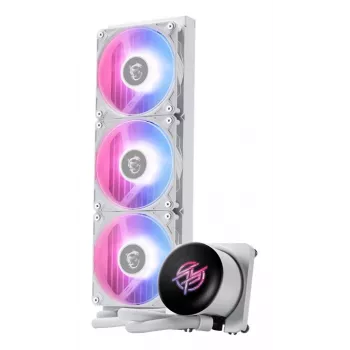 MSI MPG CORELIQUID P13 WHITE procesoriaus aušinimo sistema Viskas viename skystinis aušintuvas 12 cm 1 vnt.