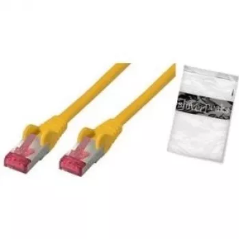 Tinklo kabelis ShiverPeaks BS75711-AY 1m Cat6a S/FTP Geltonas