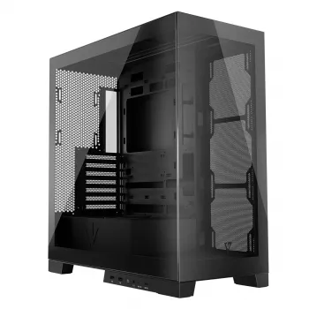 MODECOM Volcano SPACE MIDI korpusas USB 3.0 x 2 CYPE-C juodas