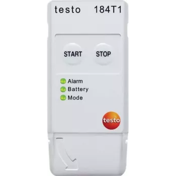 TESTO 184 T1 temperatūros duomenų registratorius, 16000 matavimo verčių, -35...+70 °C, 0,1 °C (0572 1841)