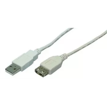 USB laidas LogiLink 2 m USB 2.0 USB A pilkas