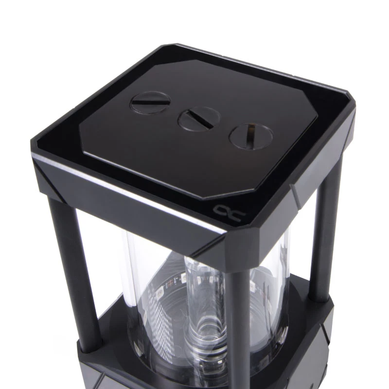 Vandens blokas Alphacool 13327 Acetal Aliuminis Juodas Skaidrus 5V RGB