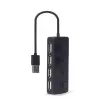 USB 2.0 4 prievadų šakotuvas Gembird UHB-U2P4-05