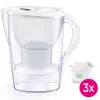 Brita Marella+3 kasetės PRO White 2.4 balta