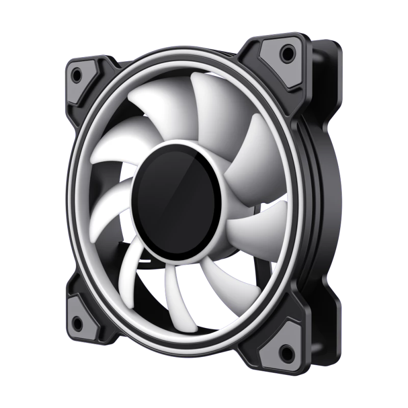 Gamemax DUAL RING INFINITY 120 mm korpuso ventiliatorius juodas