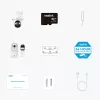 Reolink Go Series G430 - 5MP lauko baterinė kamera, 4G LTE tinklas, asmens/transporto priemonės/gyvūno aptikimas, 355° pan & 140° tilt
