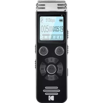 Kodak VRC 450 nešiojamas medijos grotuvas ir įrašytuvas, 3,56 cm (1,4 colio) ekranas, 581 h, USB, ličio baterija, 22 h veikimo laikas, vidinė atmintis (VRC450)