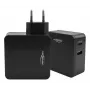 ANSMANN 247PD - Maitinimo šaltinis - 45 W - 4700 mA - PD, QC 3.0 - 2 išėjimo prievadai (USB, USB-C) - Juoda (1001-0095)