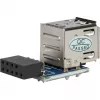 DeLOCK 41825 adapteris 1 x 9 kontaktų 2,54 mm / 2 x USB 2.0-A