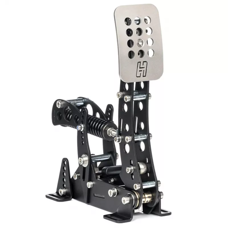 Heusinkveld Ultimate+ 3 Pedal Set juodas – tiesioginės pavaros sim lenktynių pedalų rinkinys, 3 pedalai