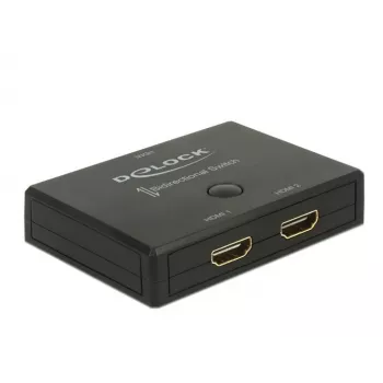 DeLock HDMI 2:1 jungiklis dvipusis 4K 60 Hz