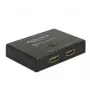 DeLock HDMI 2:1 jungiklis dvipusis 4K 60 Hz