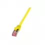 Tinklo kabelis LogiLink CQ2067S RJ-45 Cat6 3 m geltonas