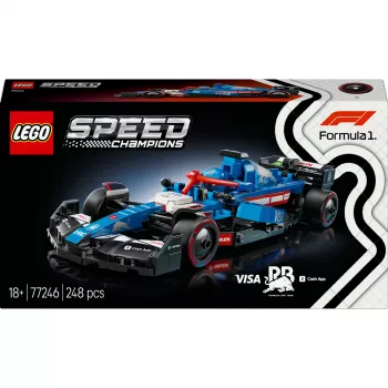 Konstruktorius LEGO Speed Champions F1 lenktyninis automobilis modelis 77246 — 248 dalių, 1 minifigūrėlė, nuo 10 metų