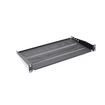 Lentyna DIGITUS 1U fiksuota 250 mm gylio 19 colių stelažams, 15 kg apkrova