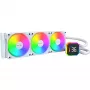 CPU aušintuvas MONECH HyperFlow Digital 360 (W) baltas 360 mm skystinis