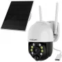 IP apsaugos kamera Foscam B4 Dome 4 MP (2560×1440), Wi‑Fi 2,4 GHz, IP65, Saulės + baterija 5000 mAh, 355° pasukimas, 90° pakreipimas