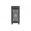 Laisvai pastatomas serverio spintos korpusas LANBERG FF01-6824-23BL 24U 600×800 mm IP20 Juodas