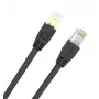 Tinklo kabelis UNITEK C1812EBK RJ-45 RJ-45 5 m Juodas