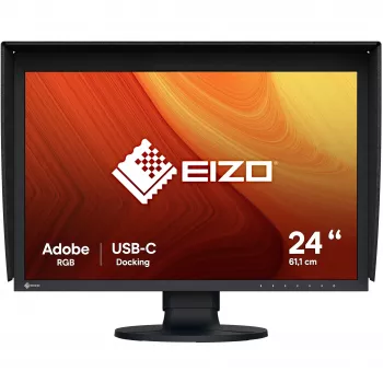 EIZO ColorEdge CG2400S monitor 61,2 cm (24,1 colio) 1920 x 1200 pikselių WUXGA LCD juodas