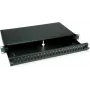 VALUE 19 inch splice dėžutė, 24x SC Sx/LC Dx, 1 HE, juoda (21.99.0651)
