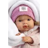 Llorens Babypuppe Lola 38 cm kalbanti lėlė, audinys ir vinilas, rekomenduojama nuo 3 metų