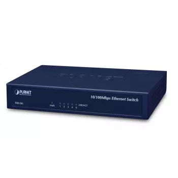 Tinklo jungiklis PLANET FSD-503 Fast Ethernet 10/100