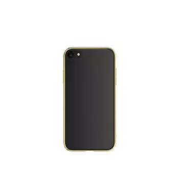 Apsauginis dėklas telefonui Devia Glimmer serija, skirtas iPhone SE2, auksinis, kietas PC nugarėlė