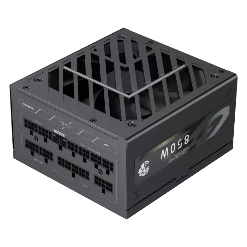 Gamemax GZ 850G 850W maitinimo blokas, 80 PLUS Gold, pilnai modulinis