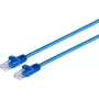 Tinklo kabelis ShiverPeaks 08-35021 Cat 7 U/UTP RJ45 jungiamasis kabelis, ekranuotas, 1 m