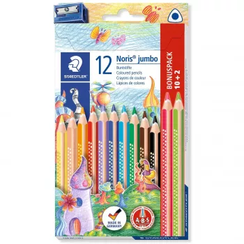 Spalvoti pieštukai Staedtler 128 NC12P1, 12 spalvų