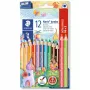 Spalvoti pieštukai Staedtler 128 NC12P1, 12 spalvų