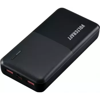 VOLTCRAFT PB-19C-M Powerbank 20000 mAh Power Delivery Quick Charge LiPo Juoda