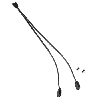 Kolink ARGB 1-2 skirstytuvas 30 cm, 5 V, juodas