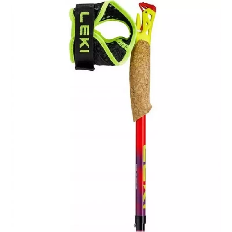 Leki TRL Ultratrail FX One 120 cm raudoni žygiavimo lazdos
