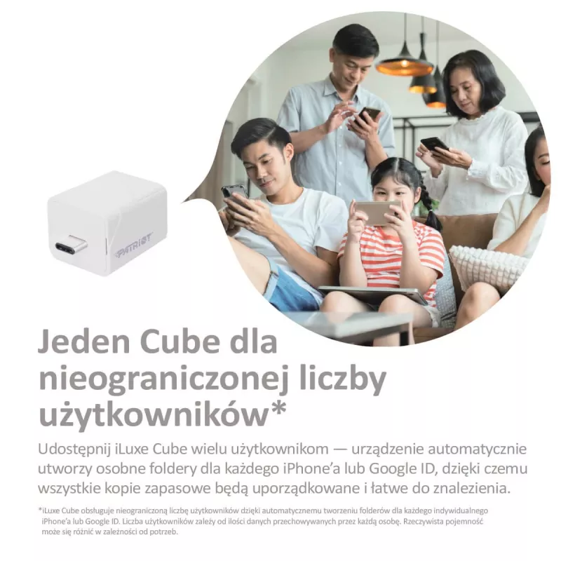 iLuxe Cube C 512GB USB 3.2 Gen 1 Type-C