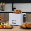 Skrudintuvas Toast&Taste 9000 Double White (baltas, 980 W, 2 riekėms)