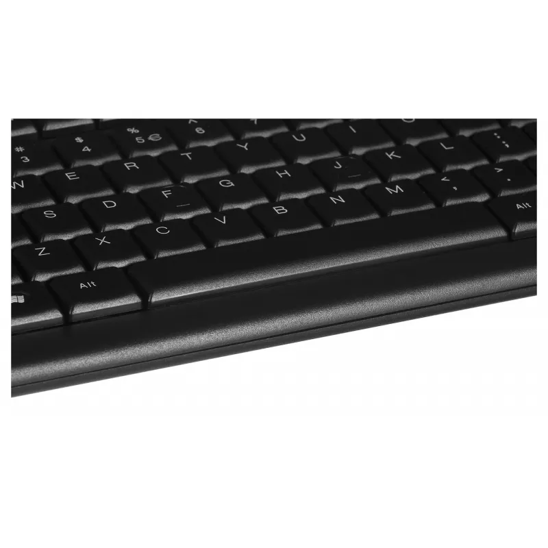 A4Tech KR-85 klaviatūra USB QWERTY US anglų juoda