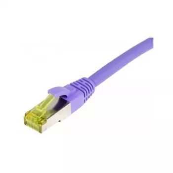 Pataisinis laidas RJ45, CAT6A 500MHz, 2 m, alyvinė, S-STP (S/FTP), TPE/LSZH (Ultraflex), AWG26, su Cat.7 žaliava, Synergy 21 (S217765)