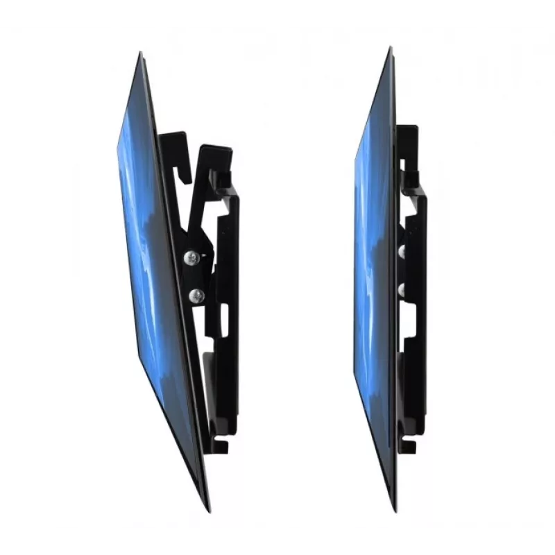 Sieninis TV laikiklis ESPERANZA ERW010 14–50 col. (35,6–127 cm), pasvirimas 15°, VESA 75×75–200×200, maks. apkrova 25 kg, juodas