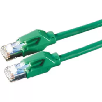 DRAKA Patch Cable Cat.6 Class E S/FTP UC900 TM21 LSOH žalias 1m