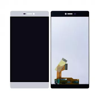 Originalus HUAWEI P8 ekranas, baltas